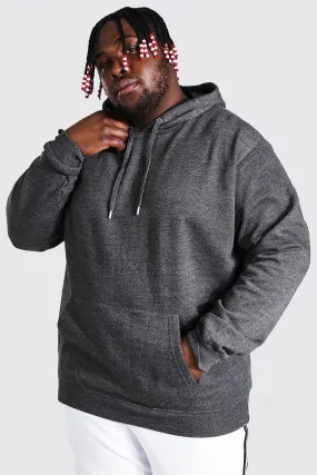 Plus Size Basic Over The Head Hoodie