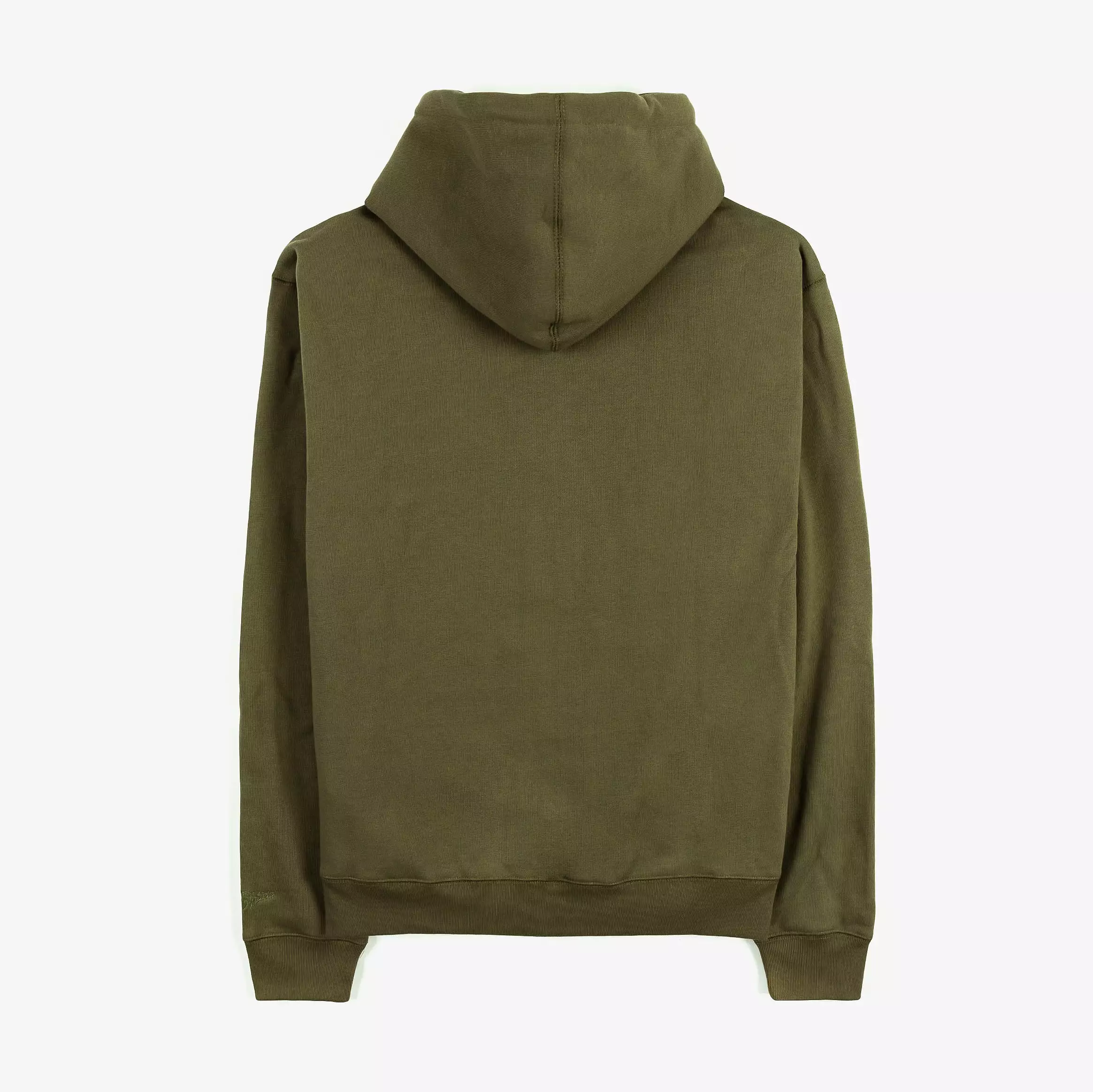 Premium Fleece Mens Hoodie (Olive)