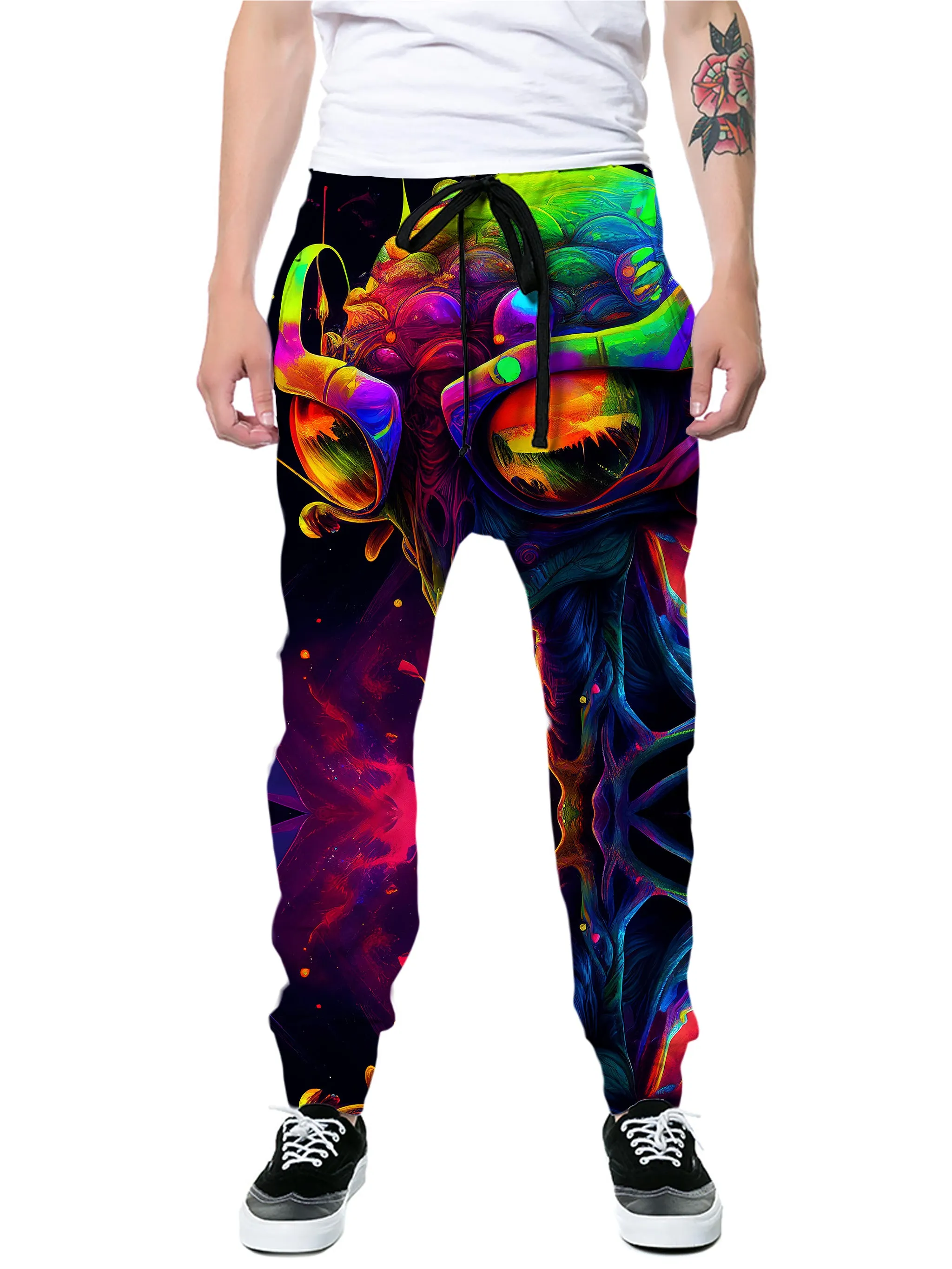 Psychedelic Alien Hoodie and Joggers Combo