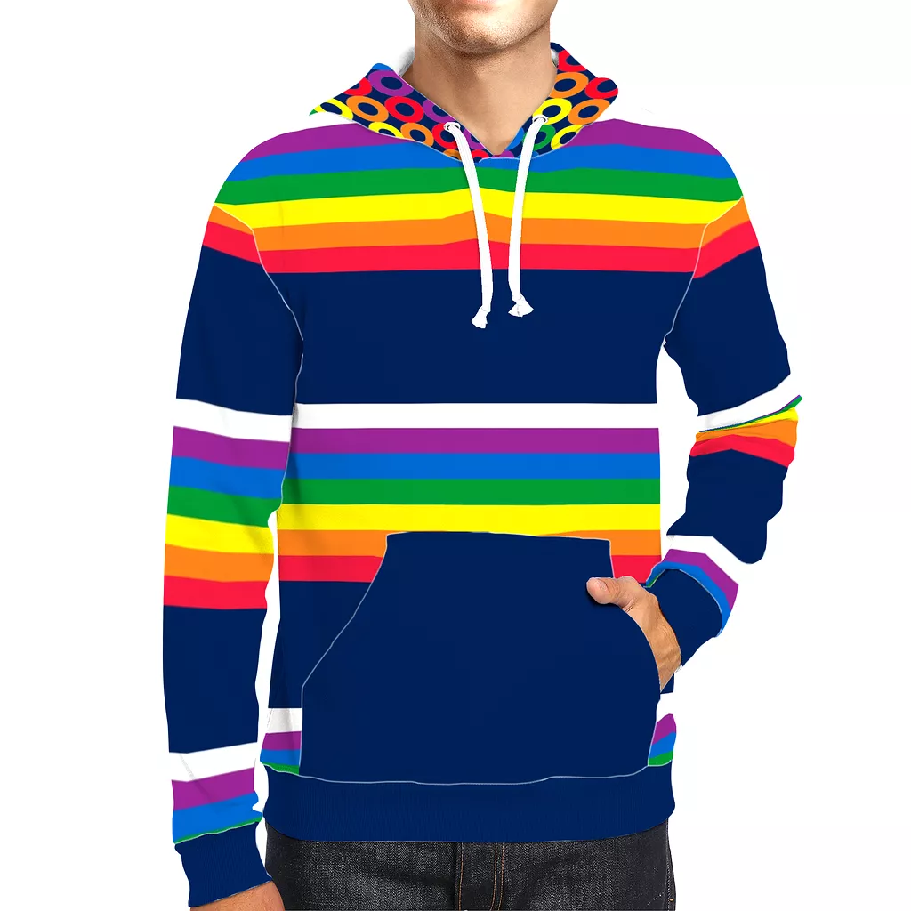 Rainbow Romper Room III Unisex Pullover Hoodie