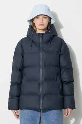 Rains jacket navy blue color