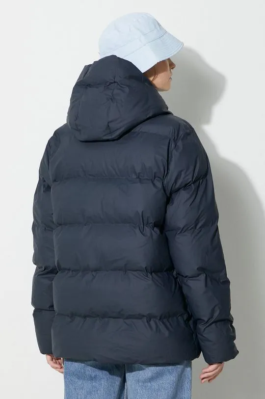 Rains jacket navy blue color