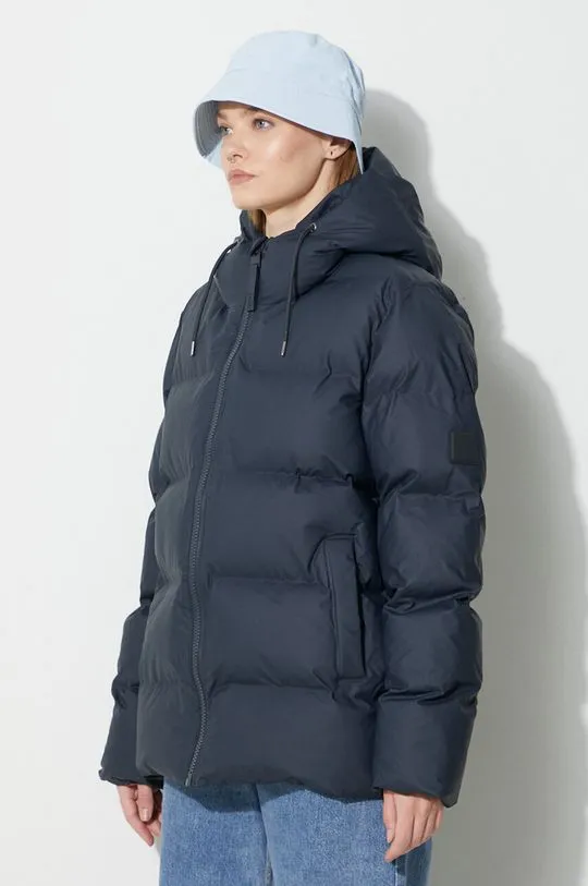 Rains jacket navy blue color