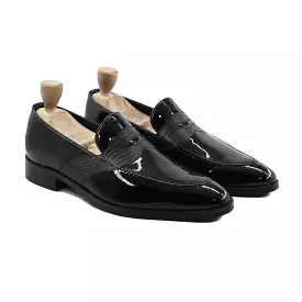 Razkrizje - Men's Black Patent Leather Loafer