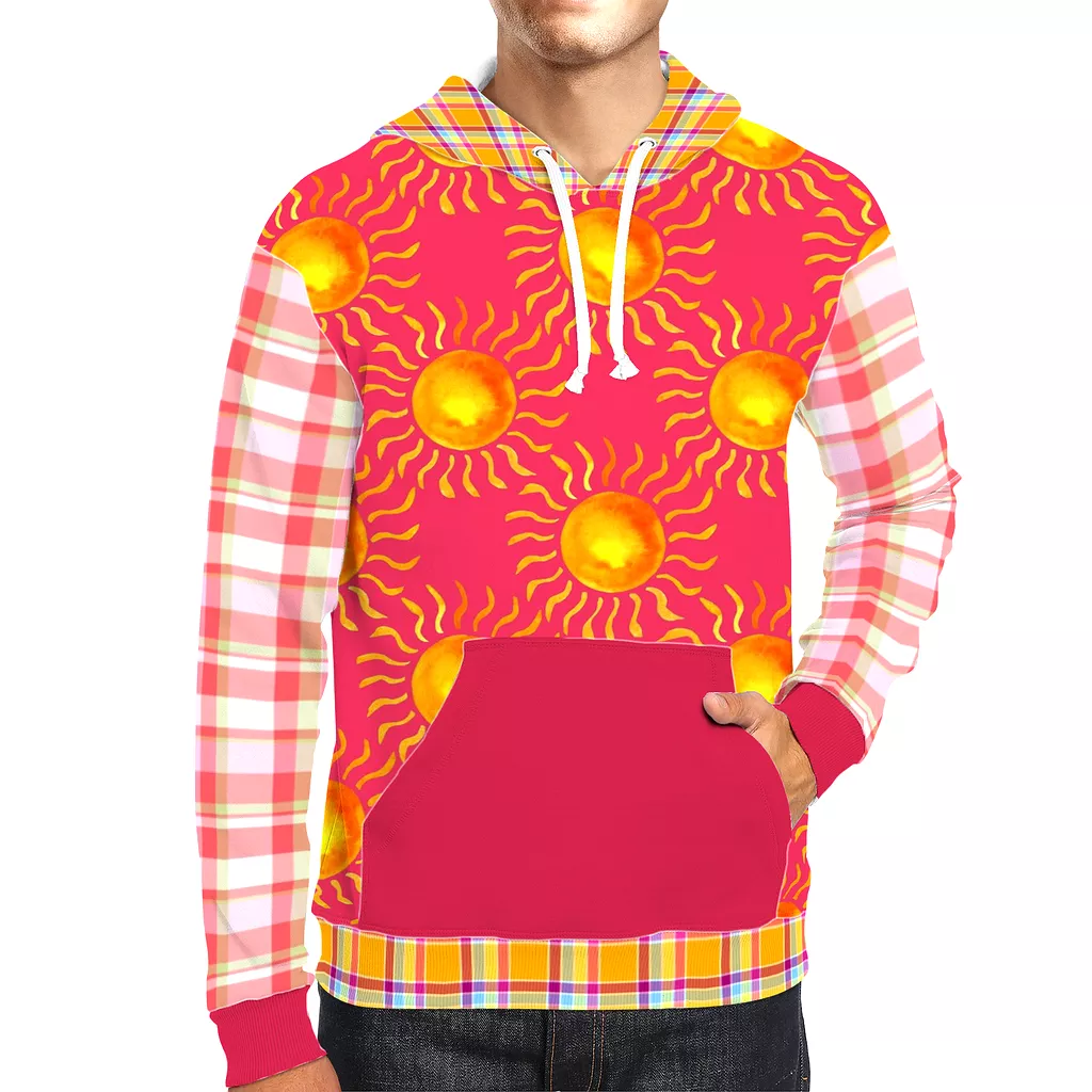 Red Saffron Unisex Pullover Hoodie