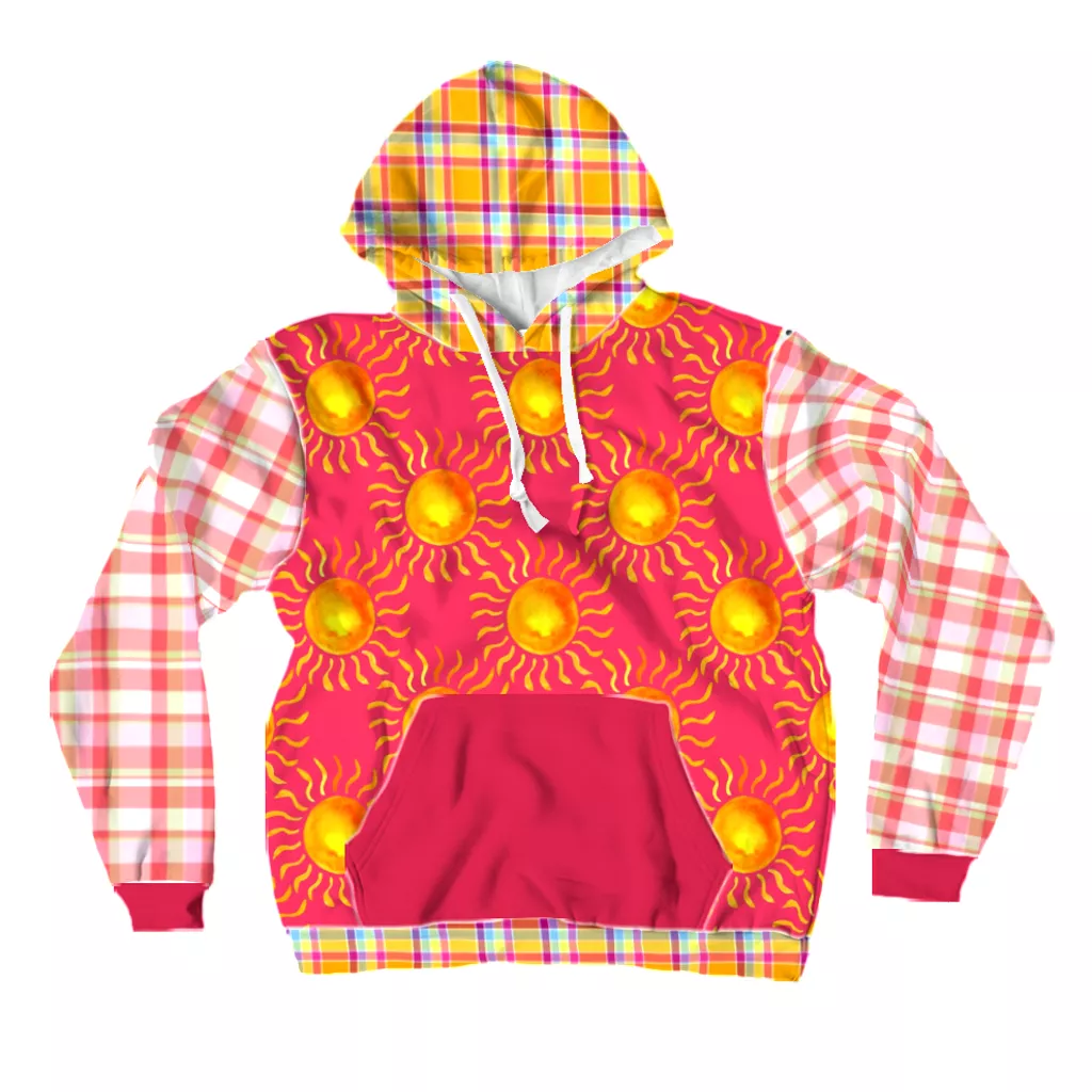 Red Saffron Unisex Pullover Hoodie