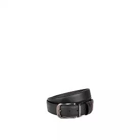 Ripley Pin Clip Reversible Men's Belt - Black & Dark Brown