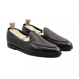 Sabaq - Men's Black Pebble Grain Loafer