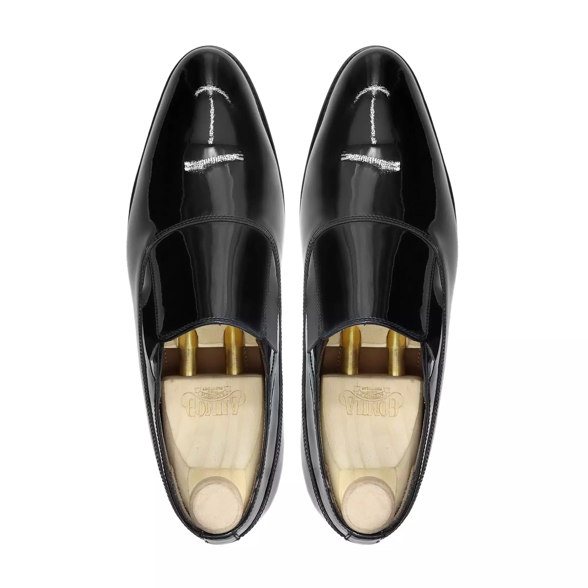 Shores - Men's Black Patent Leather Loafer