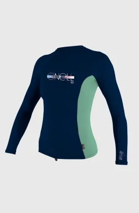 Skins Long Sleeve Crew | Dark Blue