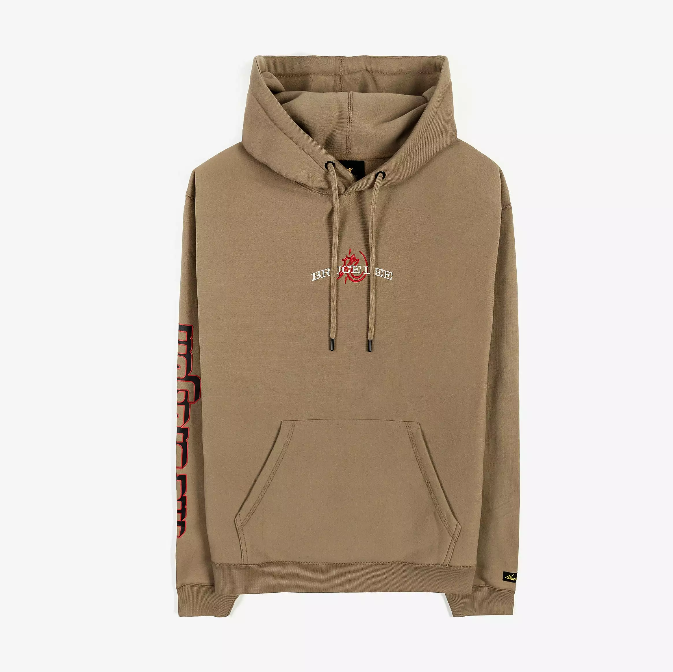 SP x Bruce Lee The Dragon Pullover Mens Hoodie (Brown/Red)