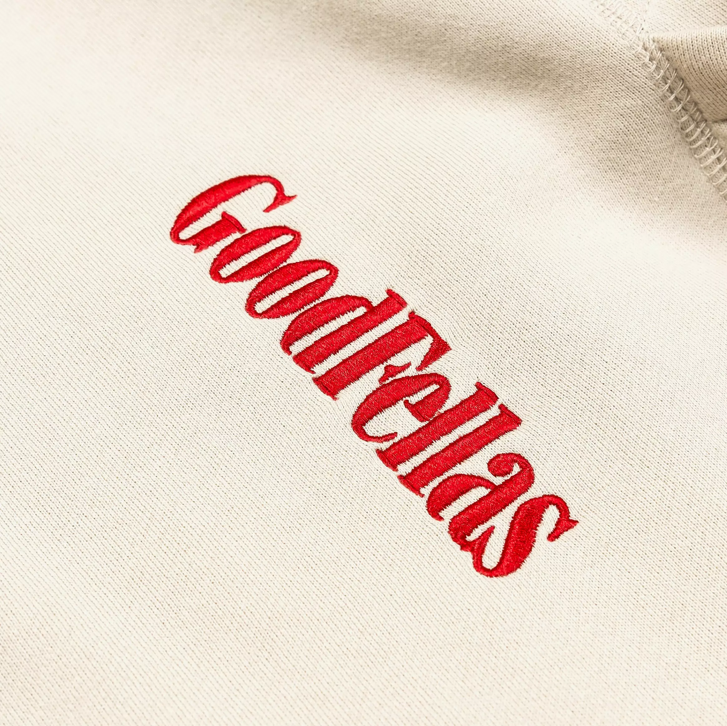 SP x Goodfellas In The Mafia Pullover Mens Hoodie (Beige)