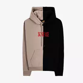 SP x Scarface TWIY Split Pullover Mens Hoodie (Taupe/Black)