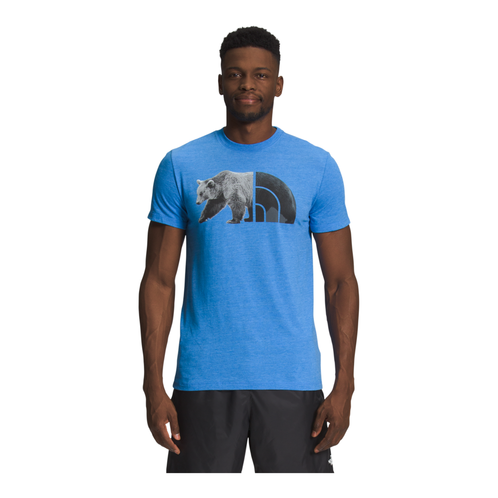 SS Tri Blend Bear Tee Men's