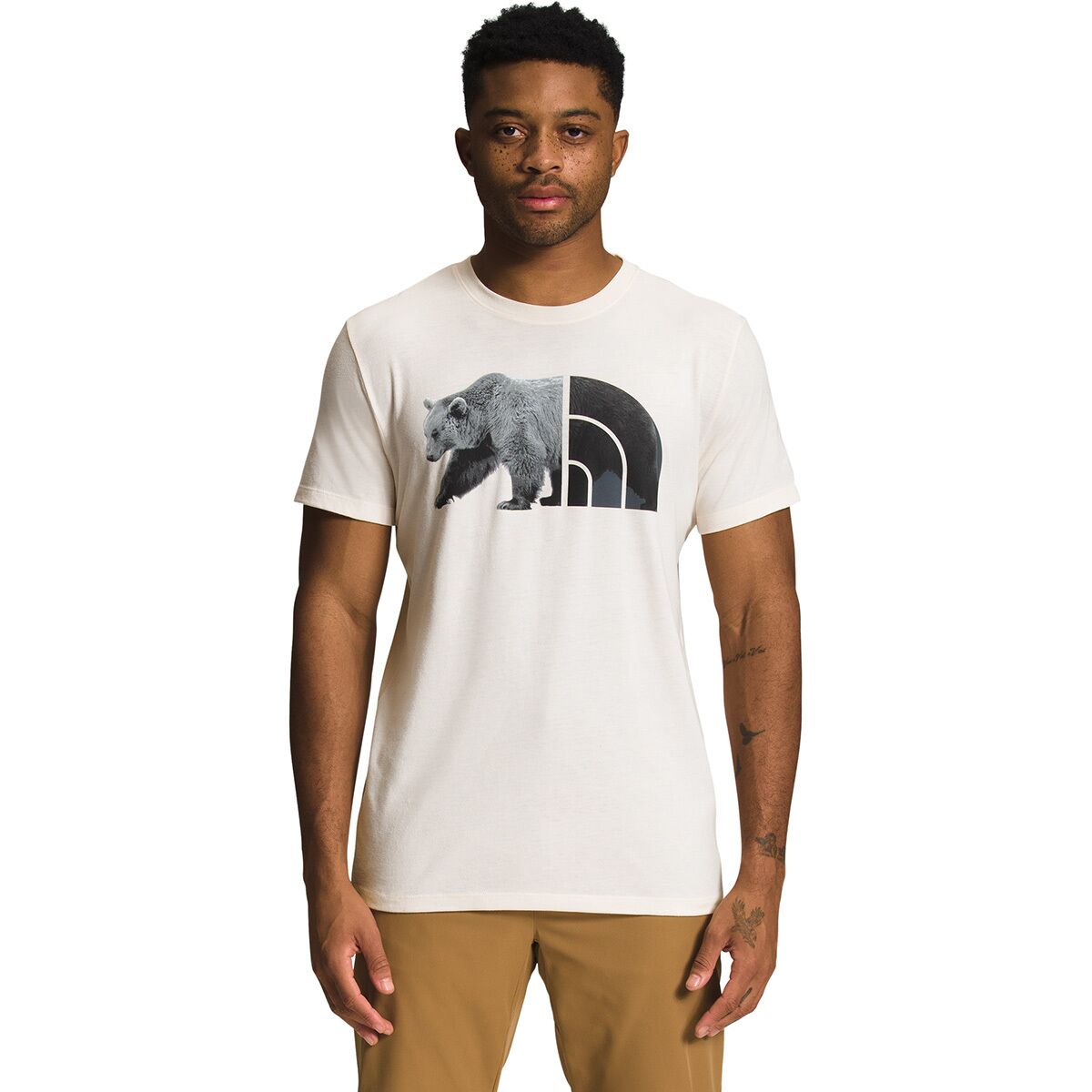 SS Tri Blend Bear Tee Men's