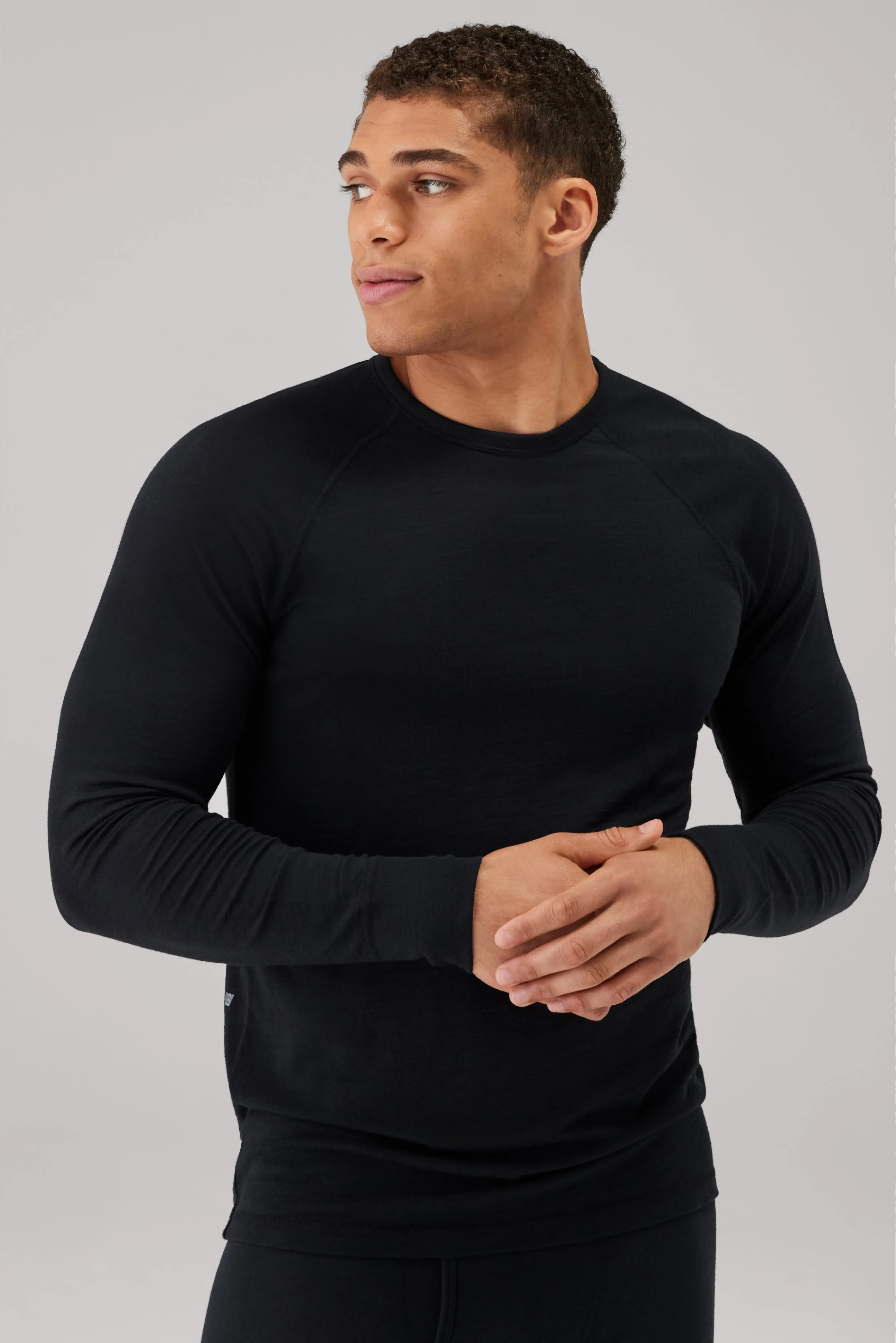 Tech Merino Jersey Long Sleeve Crew