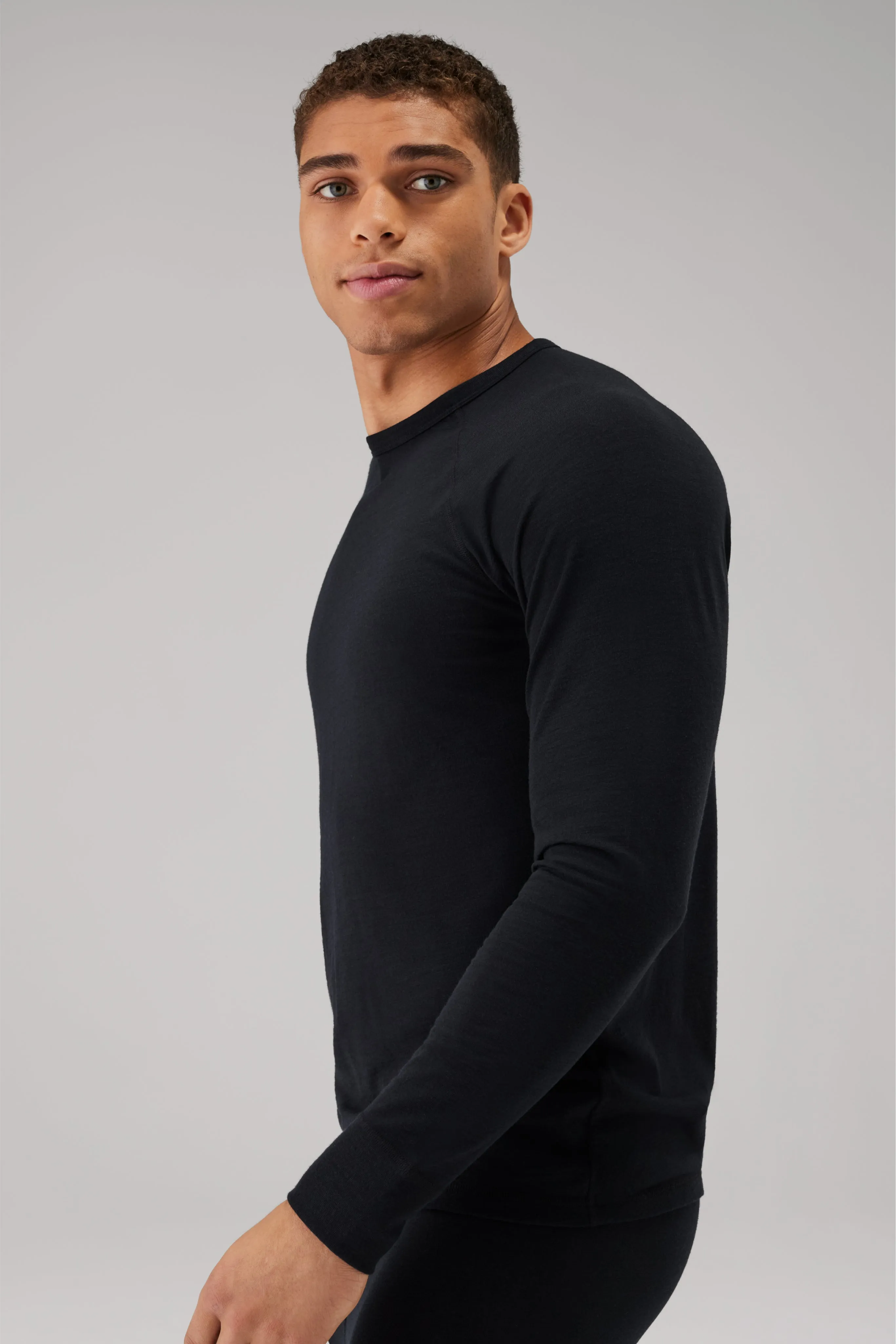 Tech Merino Jersey Long Sleeve Crew