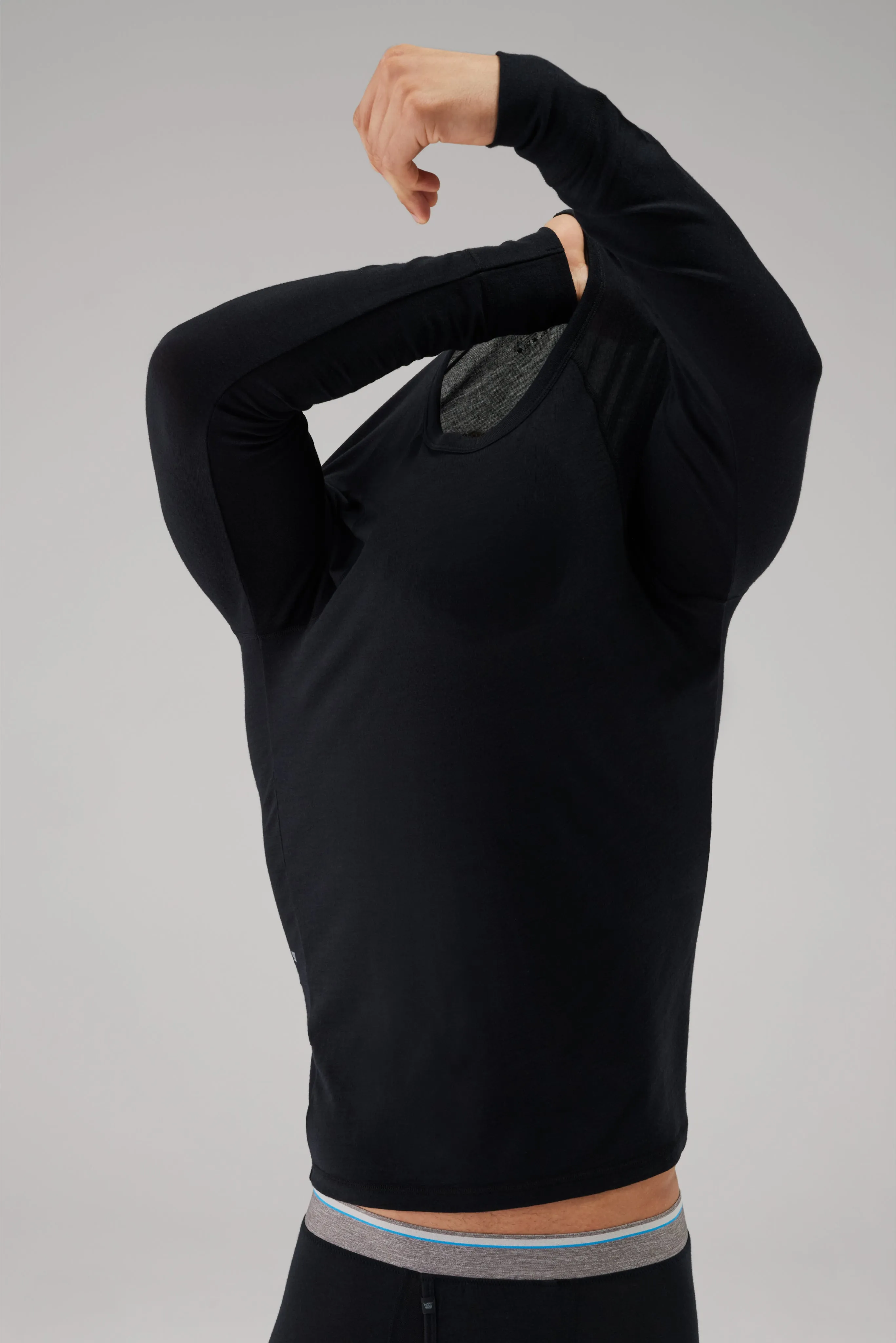 Tech Merino Jersey Long Sleeve Crew