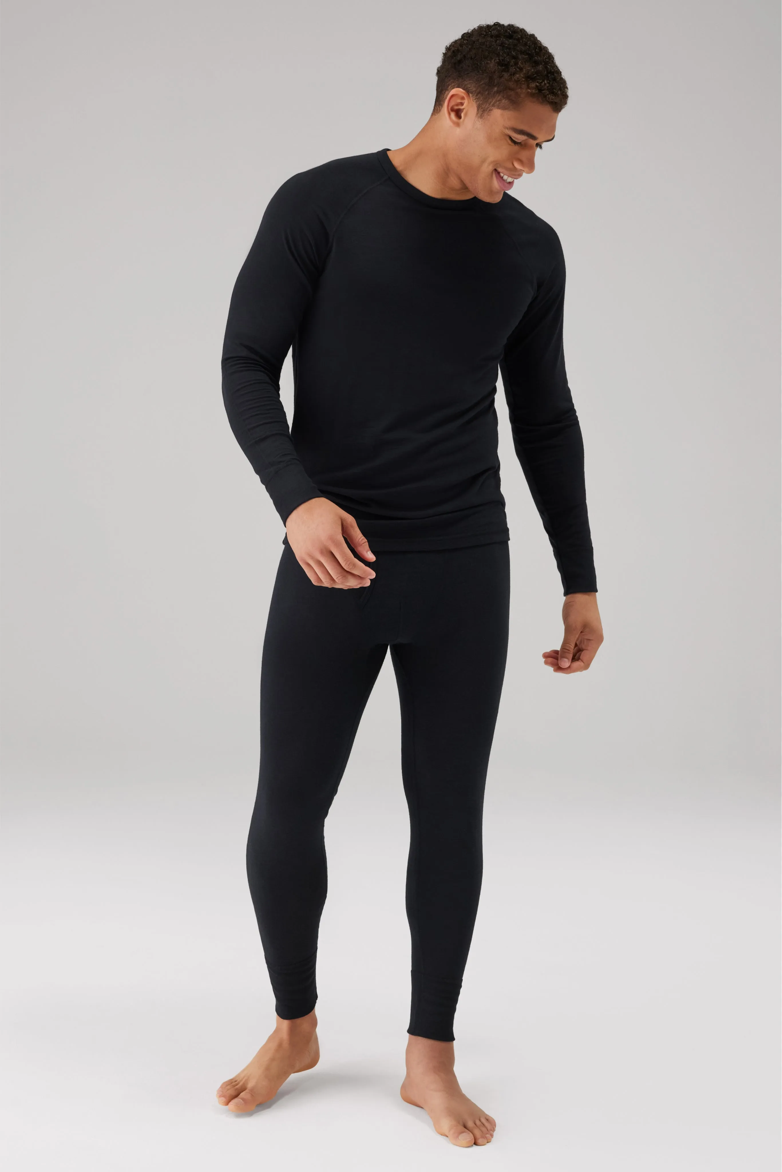 Tech Merino Jersey Long Sleeve Crew