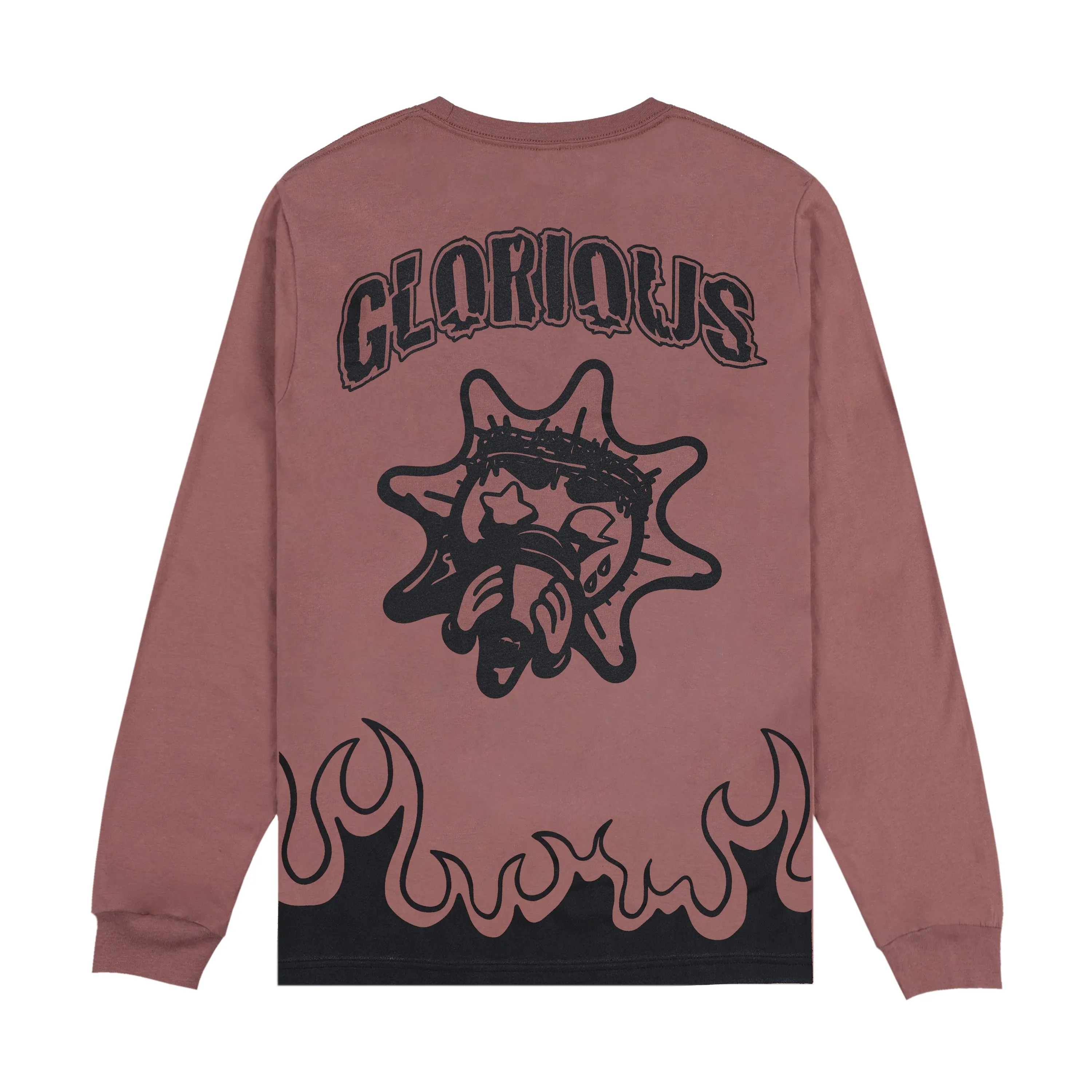 The Glorious Flames Long Sleeve (Brown)