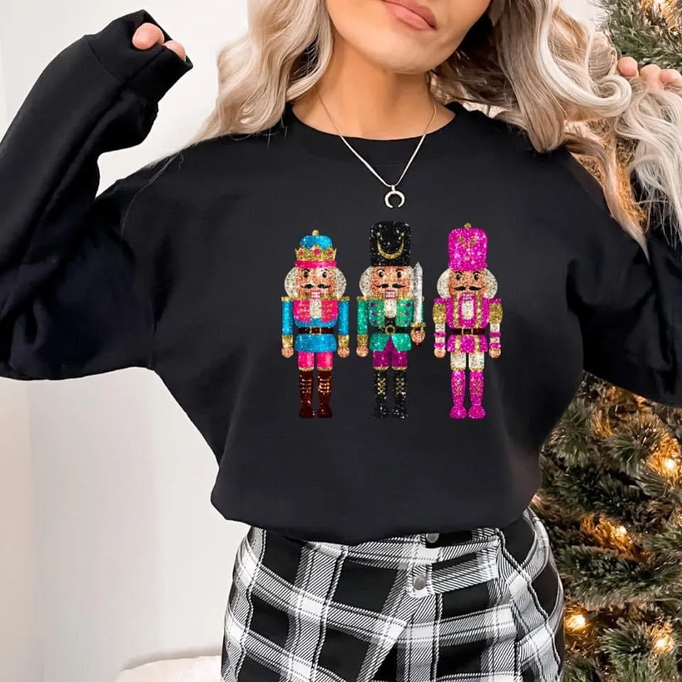 The Nutcracker Faux Glitter Sweatshirt