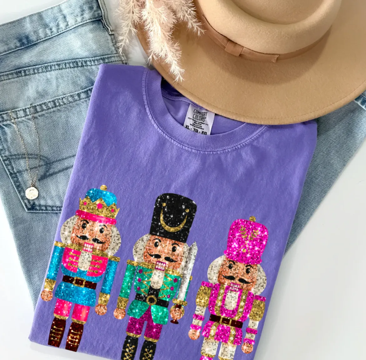 The Nutcracker Faux Glitter Sweatshirt