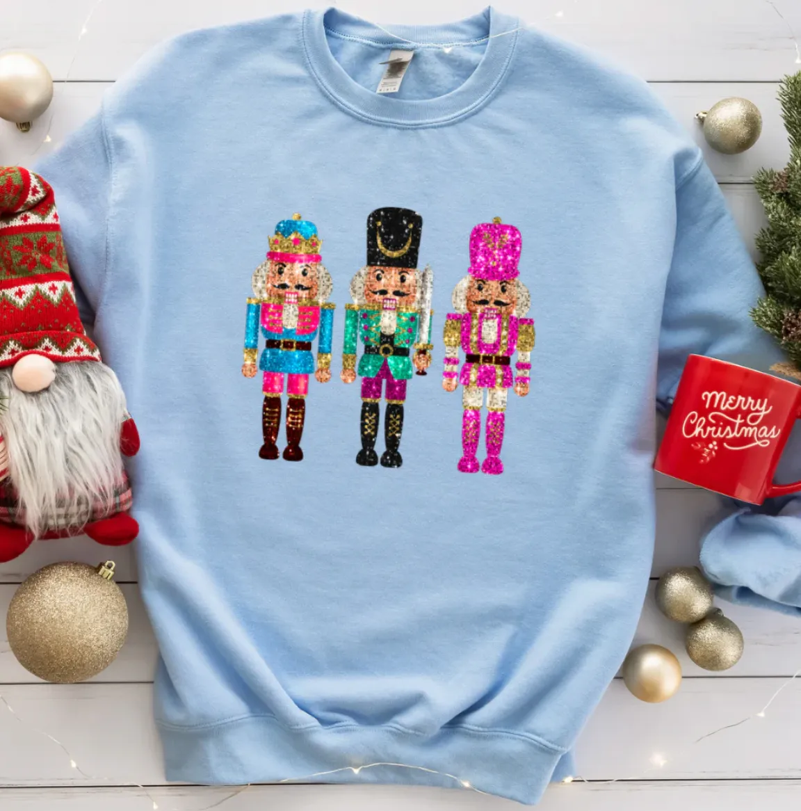 The Nutcracker Faux Glitter Sweatshirt