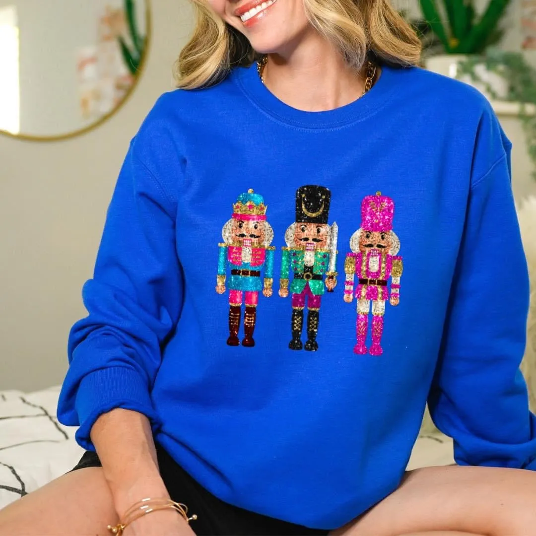 The Nutcracker Faux Glitter Sweatshirt