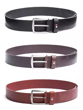 Tommy Hilfiger Men's 'Denton 4.0' Leather Belt