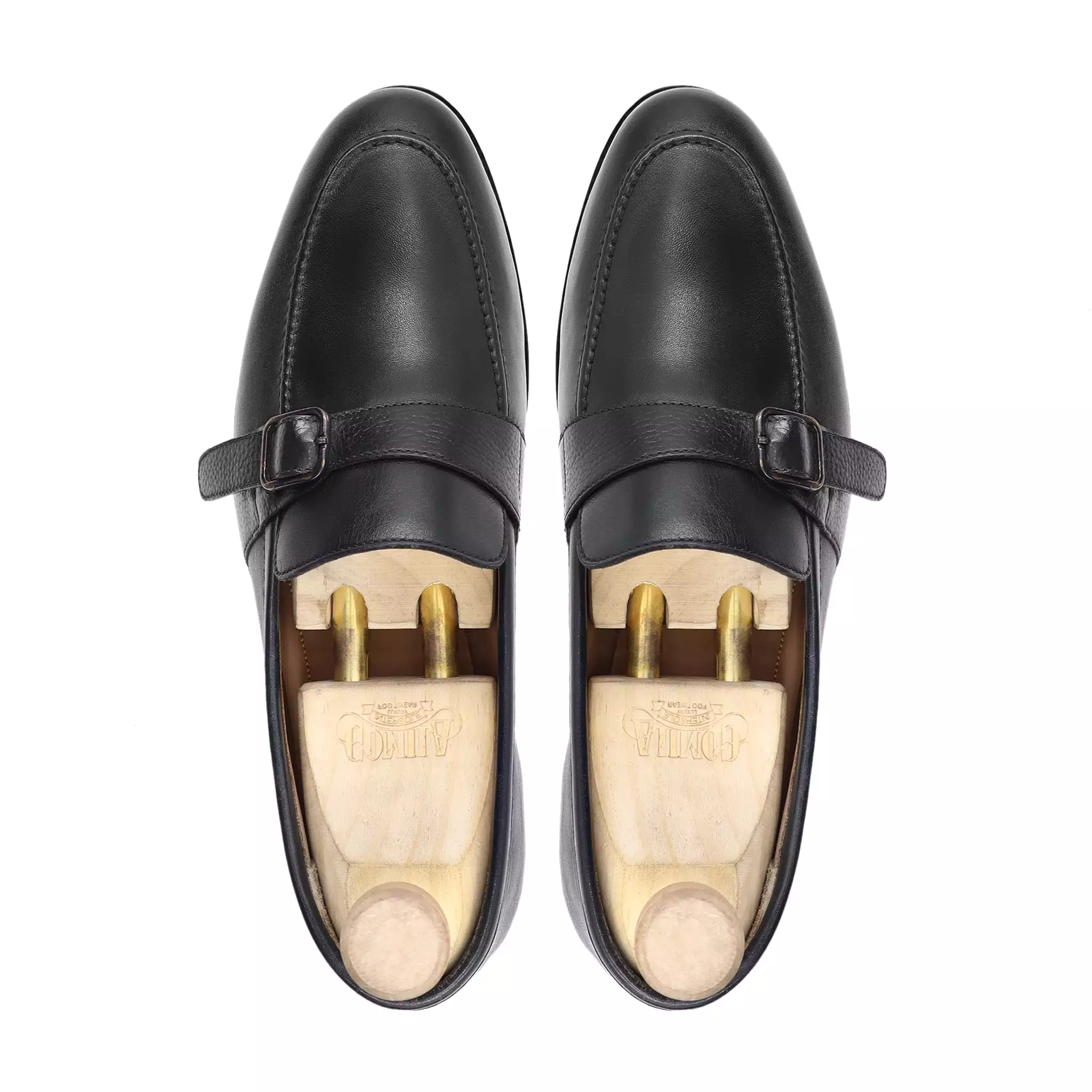 Tonbric - Men's Black Calf Leather Loafer