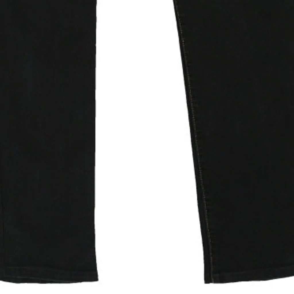 Versace Jeans Couture Trousers - 32W UK 12 Black Cotton