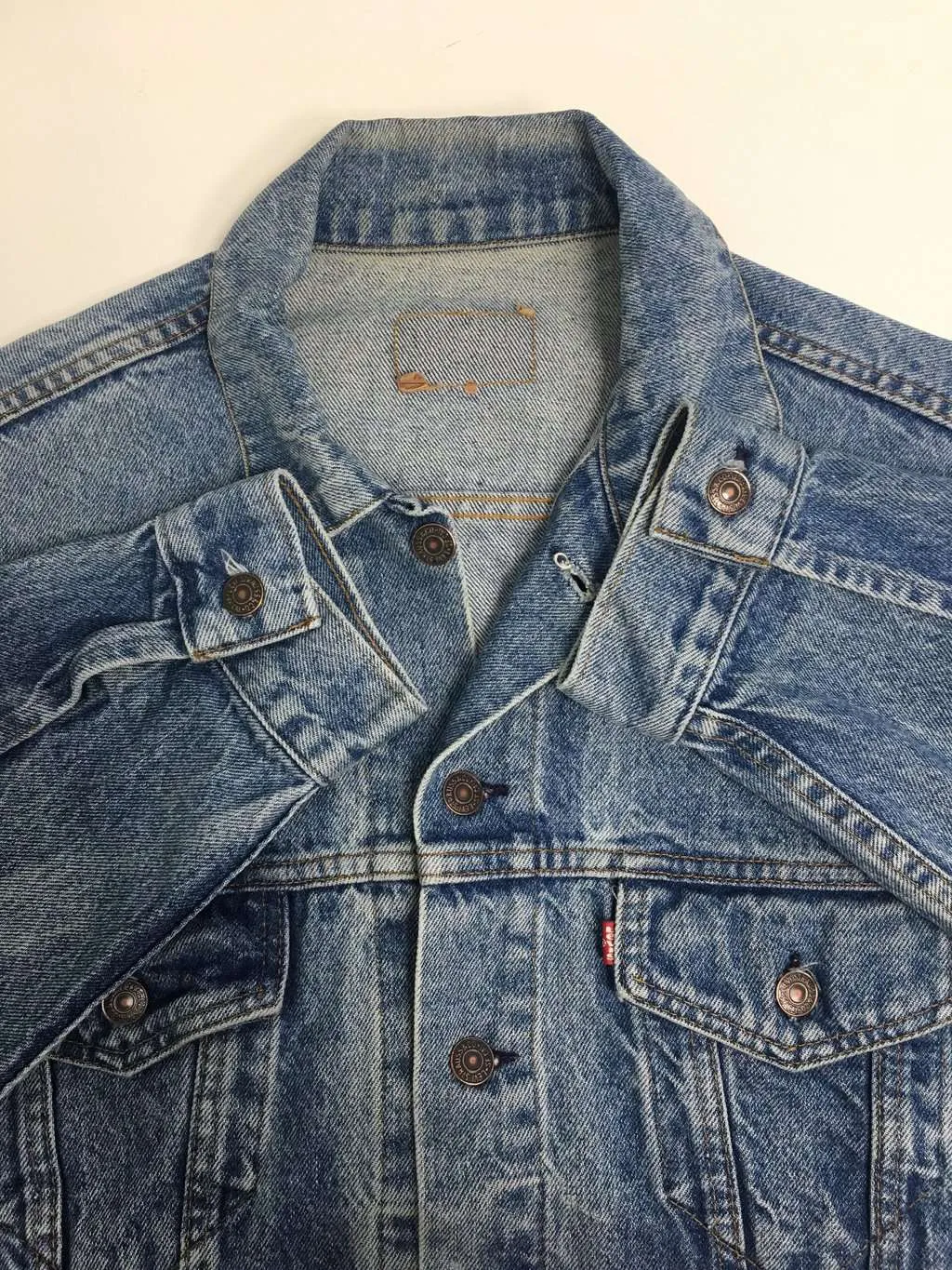 Vintage Levis denim trucker jacket – Large