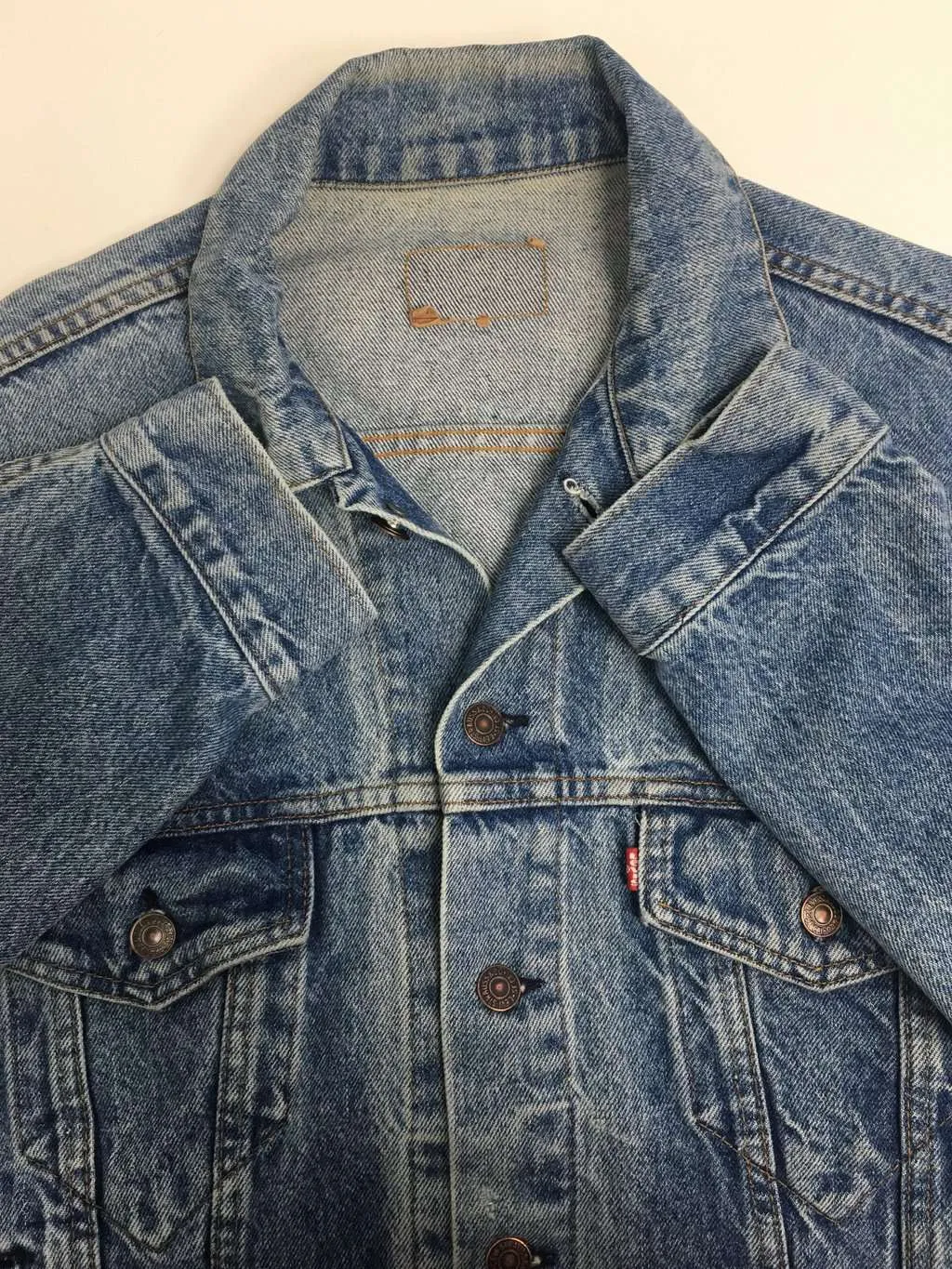 Vintage Levis denim trucker jacket – Large