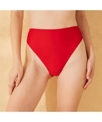 Wild Fable Women's High Waist Extra Cheeky Extra High Leg Bikini Bottom