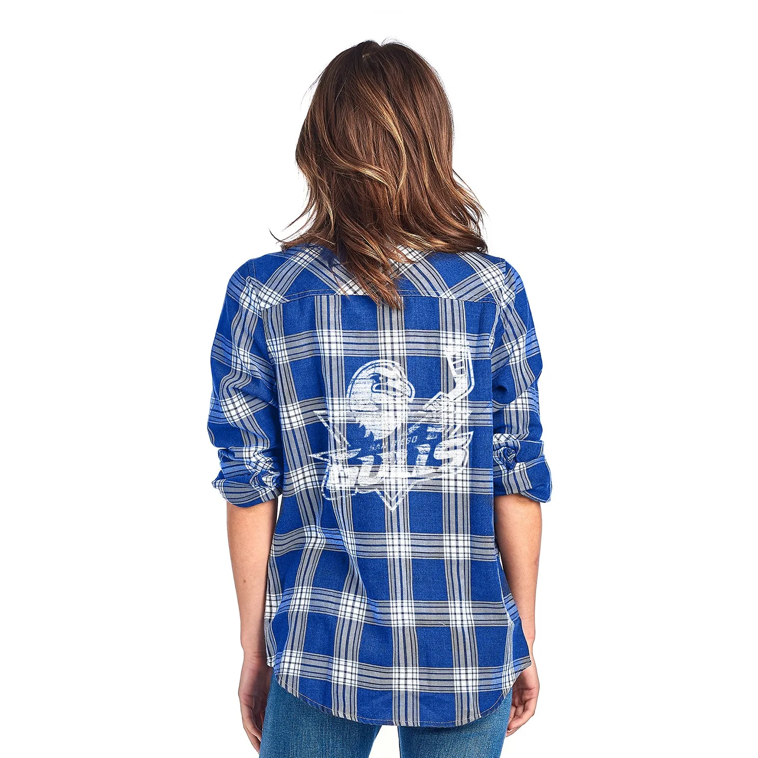 Women's San Diego Gulls Button Up Gameday Flannel